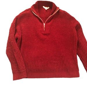 Red Pullover Sweater